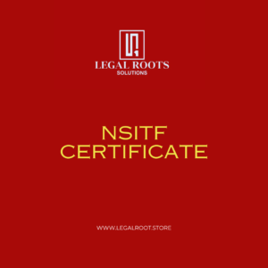 NSITF CERTIFICATE